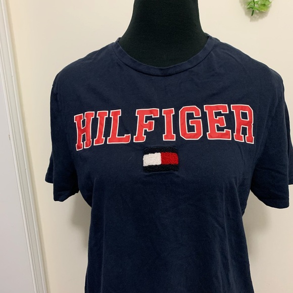 Tommy Hilfiger Rare Vintage Spell-Out Tee Shirt - Picture 7 of 14